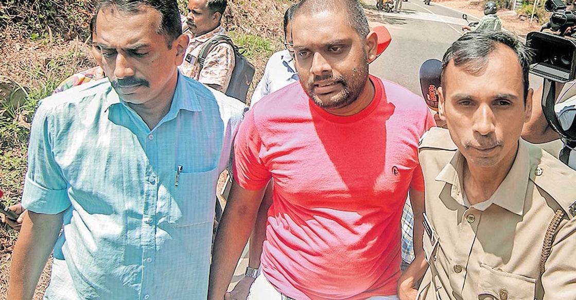 ananthu-krishnan-csr-fraud Ananthu Krishnan during evidence collection. Photo: Manorama