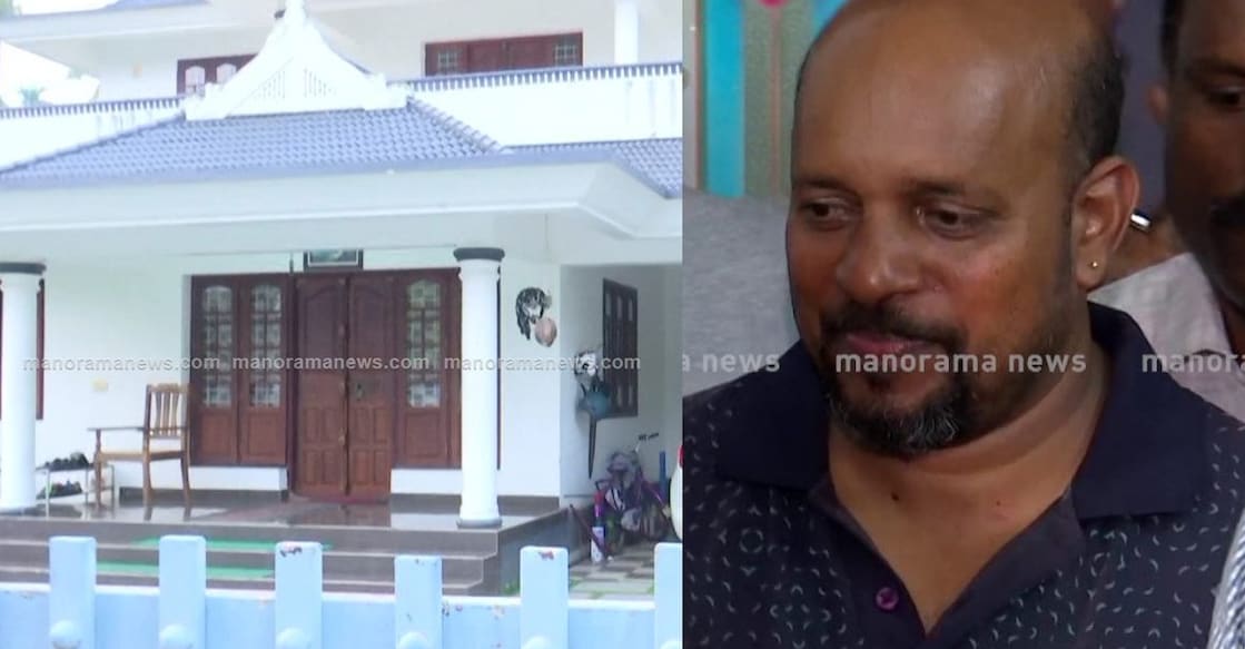 Rijo Antony's house, Rijo Antony. Photo: Manorama News