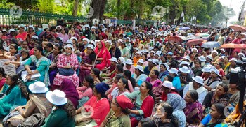ASHA workers continue protest despite Kerala govt's assurance to withdraw honorarium cuts