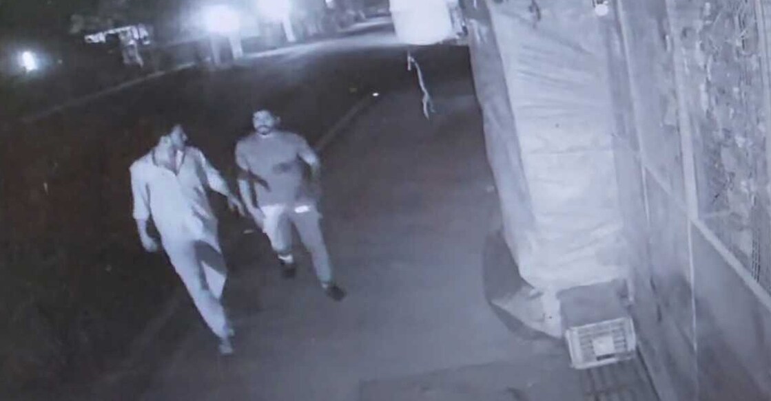 CCTV footage of the accused. Photo: Manorama News