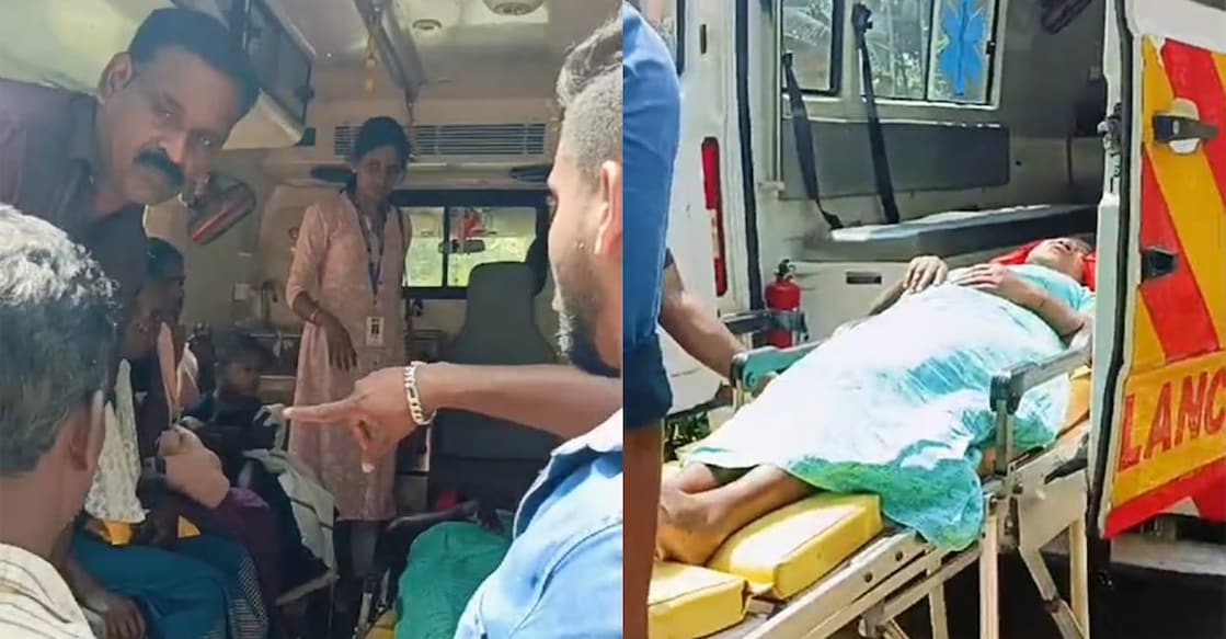 The matter came to light only on Sunday morning when local representatives visited them. The injured were then rushed to Nilambur Taluk Hospital. Photos: special arrangement. 