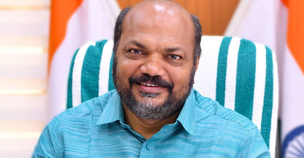 Kerala Industries Minister P Rajeev. Photo: Facebook/ P Rajeev. 