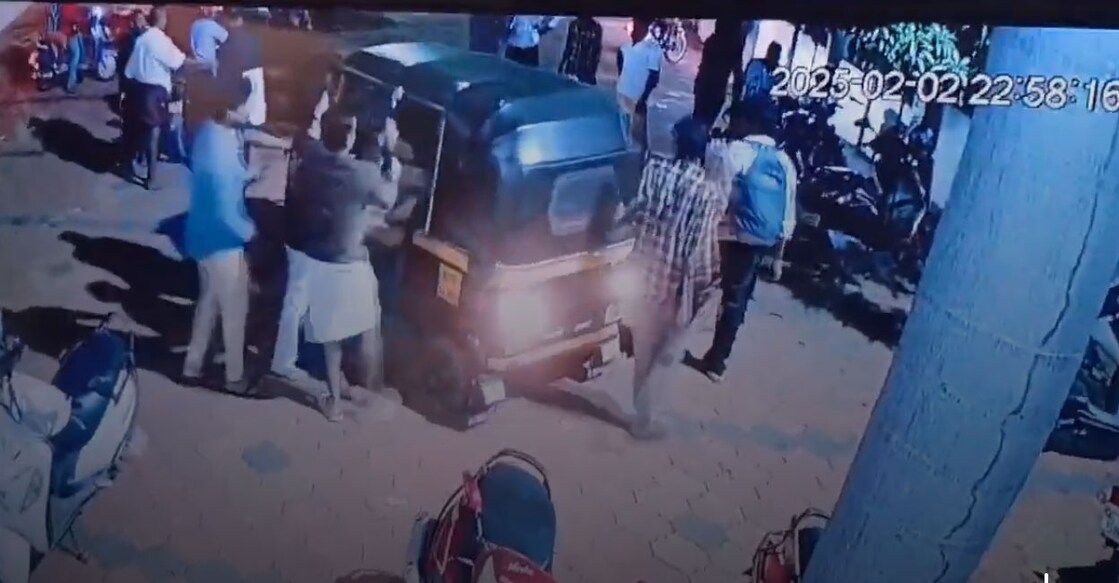 Screengrab from CCTV footage of the attack. Photo: Special arrangement