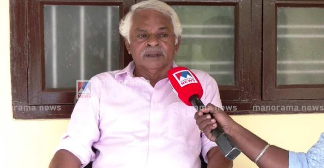Retired justice Ramachandran Nair. Photo: Manorama News