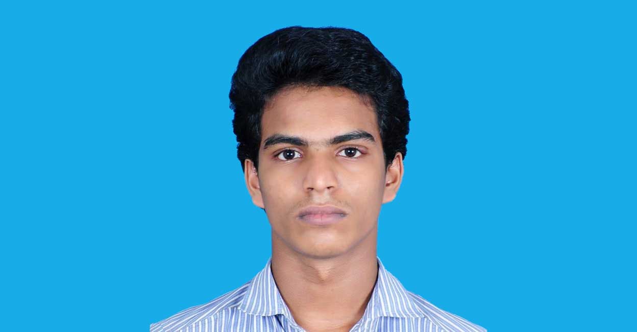 Ajay Shibu. Photo: Special arrangement