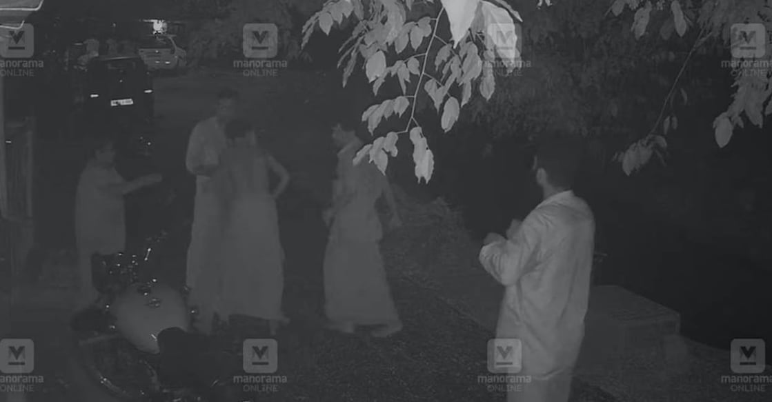 Screengrab of CCTV visual of the attack. 