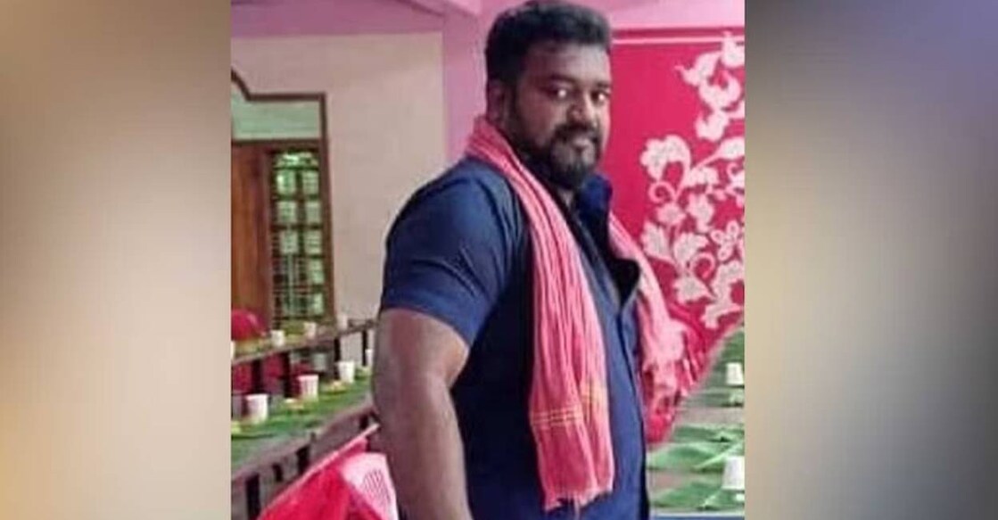 Sudheesh was a CITU worker. Photo: Manorama News