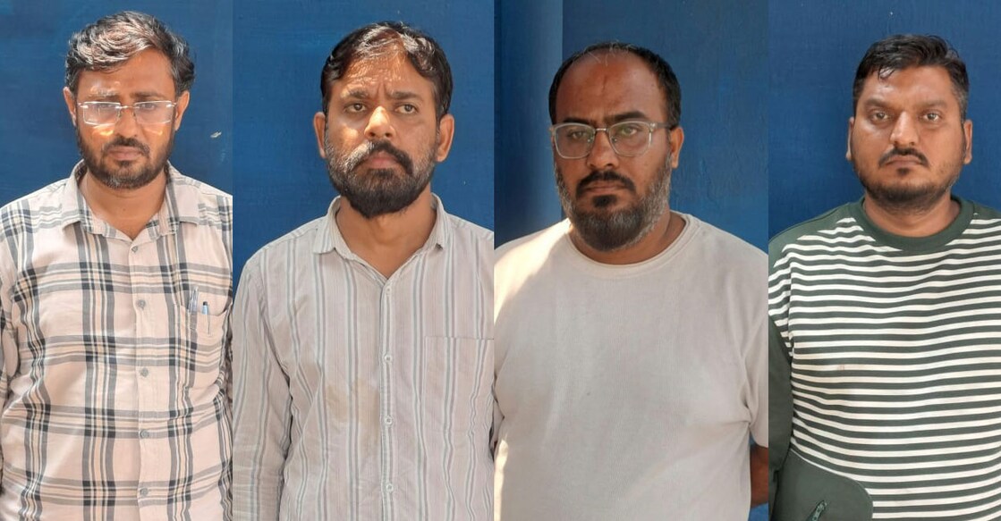 Vipul, Dharmesh, Sandeep, Kripesh. Photo: Special Arrangement