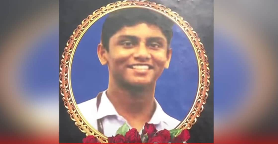 darshan Darshan R. Photo: Screengrab/ Manorama News.