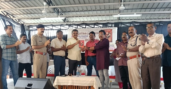 kozhikode-prison-book-launch Book launch at Kozhikode prison. Photo: Special Arrangement