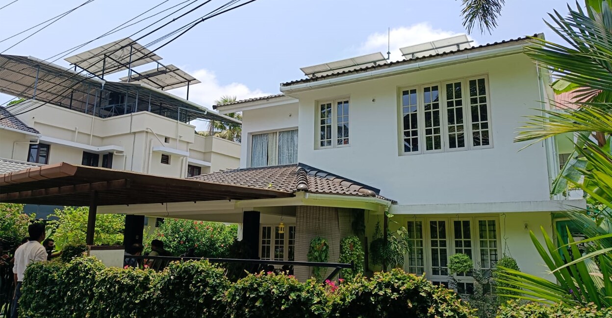 Untitled-4 N Ramachandran's house at Edapally. Photo: Onmanorama