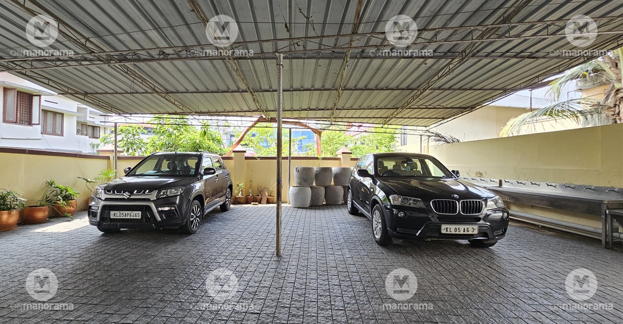 cars-image T K Vijayakumar and Gautham's cars stand parked at the Indraprastham Convention Centre in Kottayam. Photo: Onmanorama