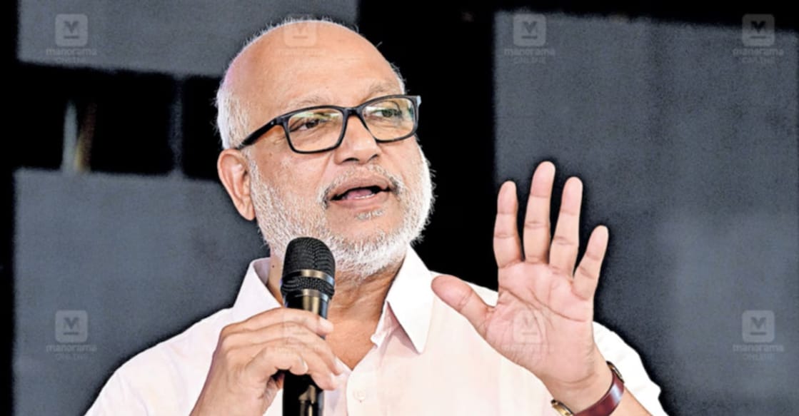 ma-baby CPM General Secretary M A Baby speaking at the Hortus Outreach programme on Thursday. Photo: Manorama Online