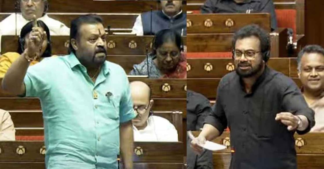 Suresh Gopi, Brittas. Photo: RSTV
