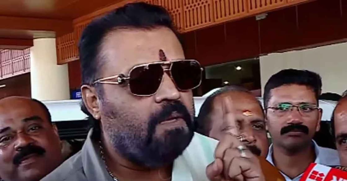 Suresh Gopi. Photo: Manorama News