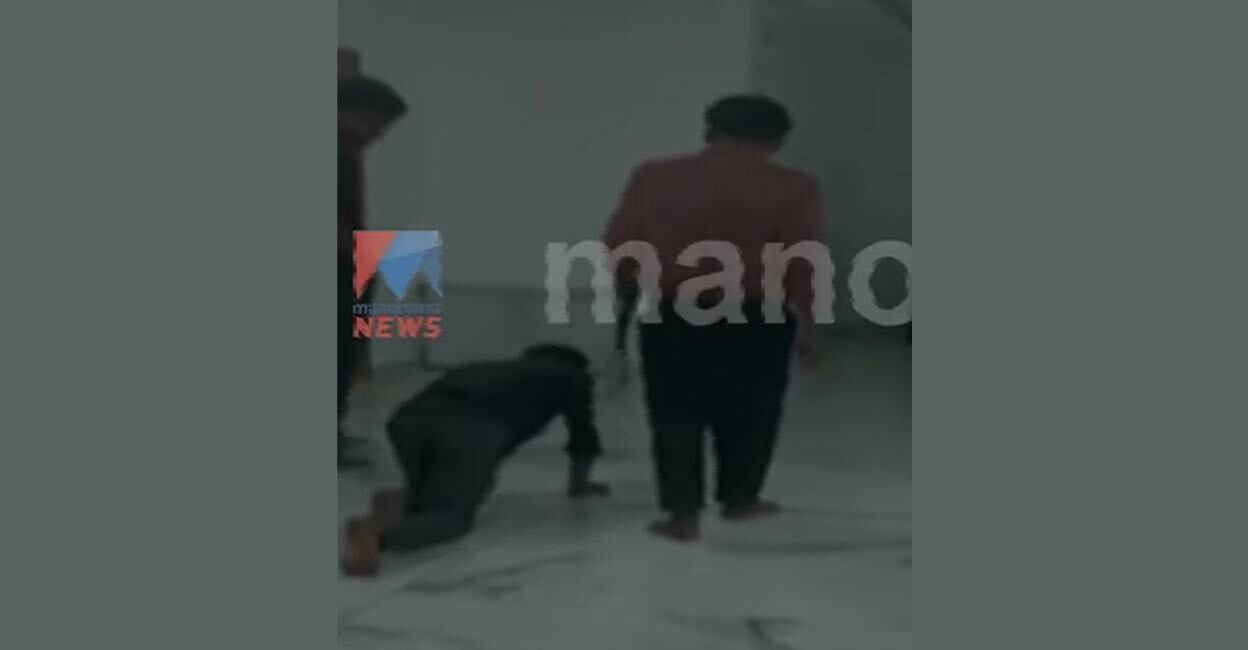 The alleged incident happened at Hindustan Powerlinks, a Kaloor-based company. Screengrab/ Manorama News.