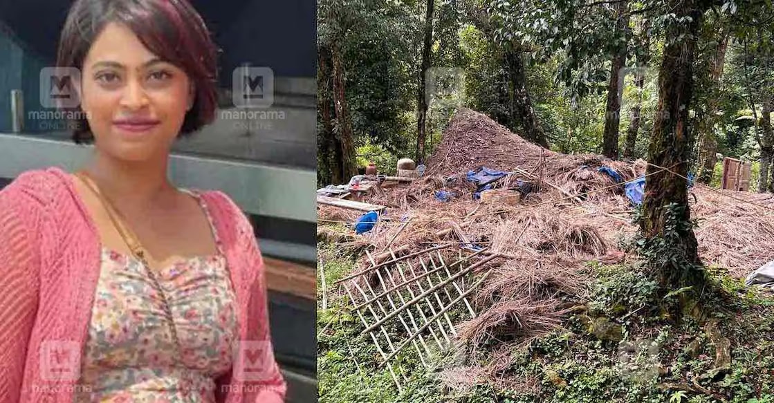 nisma wayanad Nisma (25), Debris of the collapsed tent. Photo: Manorama