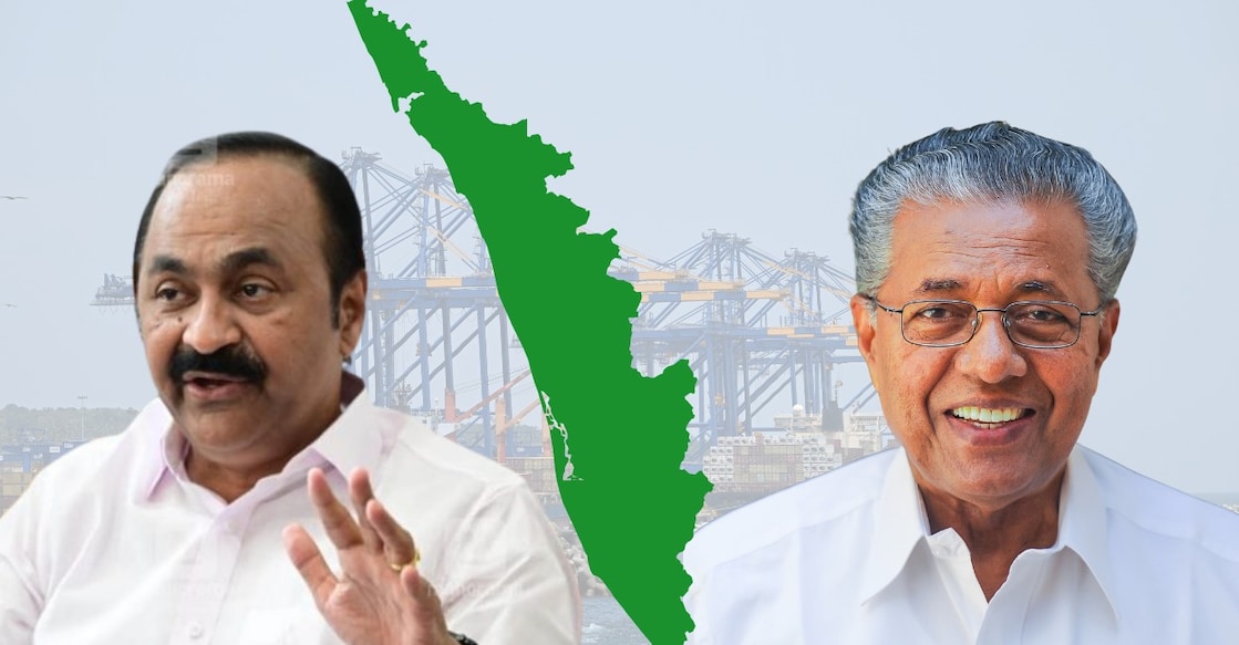 Pinarayi-vijayan-satheeshan-canva-jpeg VD Satheeshan (left), Pinarayi Vijayan (right). Image: Canva