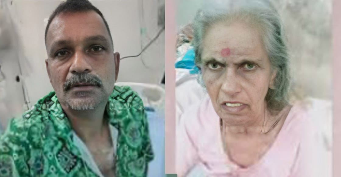 Manikandan and his mother Omana. Photo: Special arrangement