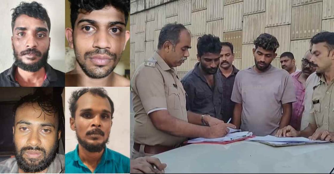 Left to right: Shijo, Ashlin, Jabir, Tharis. Photo: Special Arrangement.