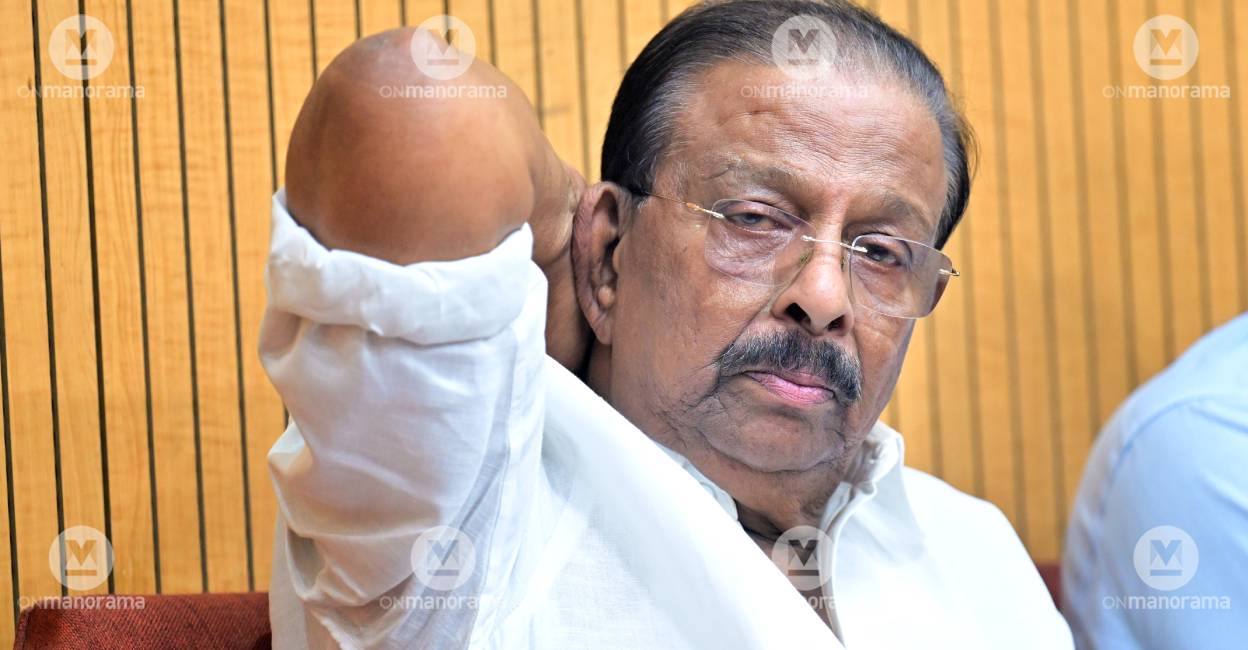 K Sudhakaran. File Photo: Manorama