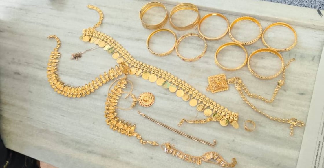 The jewellery that went missing. Photo: Special Arrangement