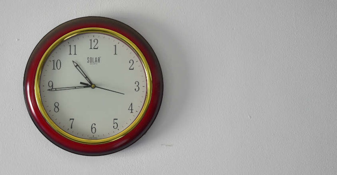 Where should we place the clock according to Vastu