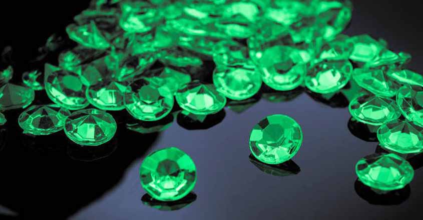 Green gem emerald Green gem emerald
