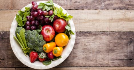 Fruits and vegetables