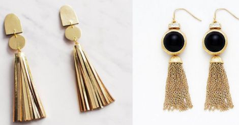 Gold tassel