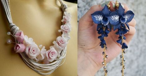 Floral jewelry