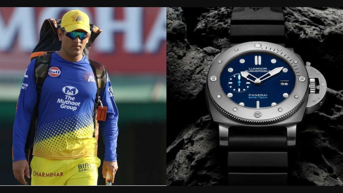 Dhoni to endorse luxury sports watch brand Panerai Mahendra