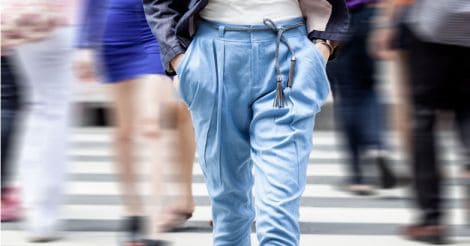 Nooruddin of Chandralekha gave paper bag waist trend a perfect start