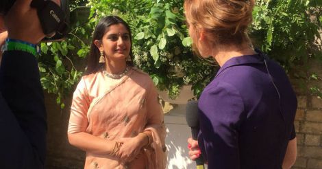 Here's an Indian activist who graced the royal wedding in a saree!