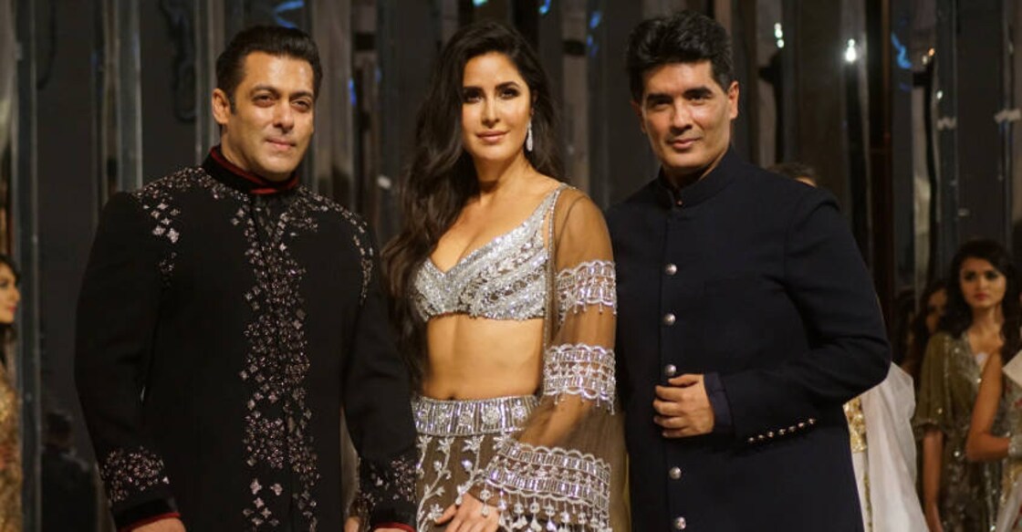 Salman, Katrina dazzle at Manish Malhotra's Haute Couture