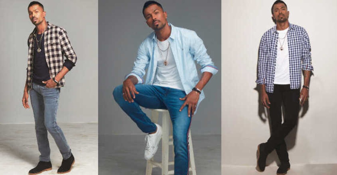 Stunning Hardik Patel endorses youth brand Sin denim