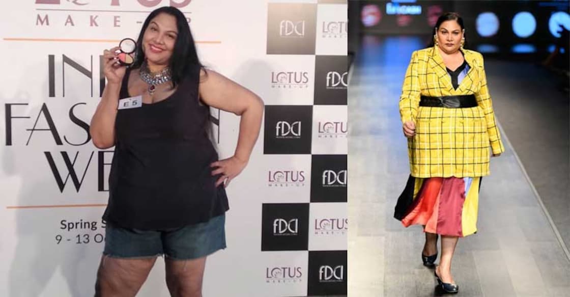 Confidently curvaceous plus-size model lights up ramp in Delhi