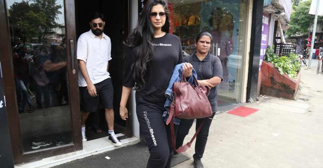 Mumbai: Producer Rhea Kapoor seen at Bandra in Mumbai on Aug 18, 2019. (Photo: IANS)