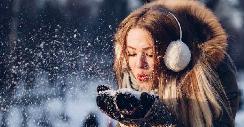 Get that winter glow. Get that winter glow.