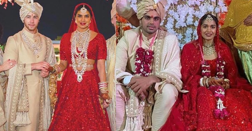 riyanka with Nick and Babita with Vivek riyanka with Nick and Babita with Vivek