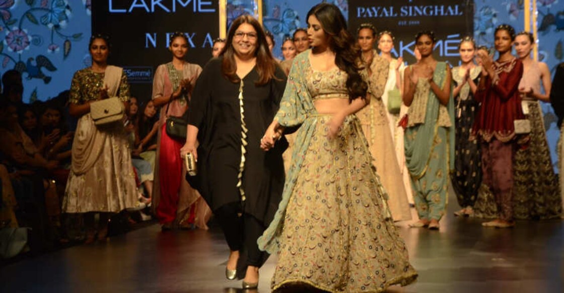 Mouni Roy aces LFW, says she is confident only when she's on stage