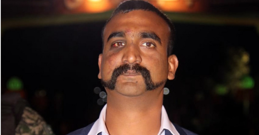 Abhinandan style moustache Abhinandan style moustache