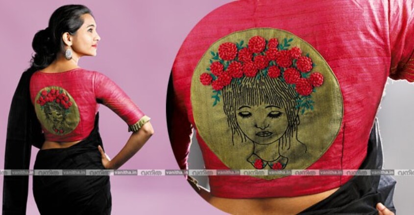 Applique work Applique work