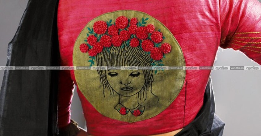 Applique work Applique work
