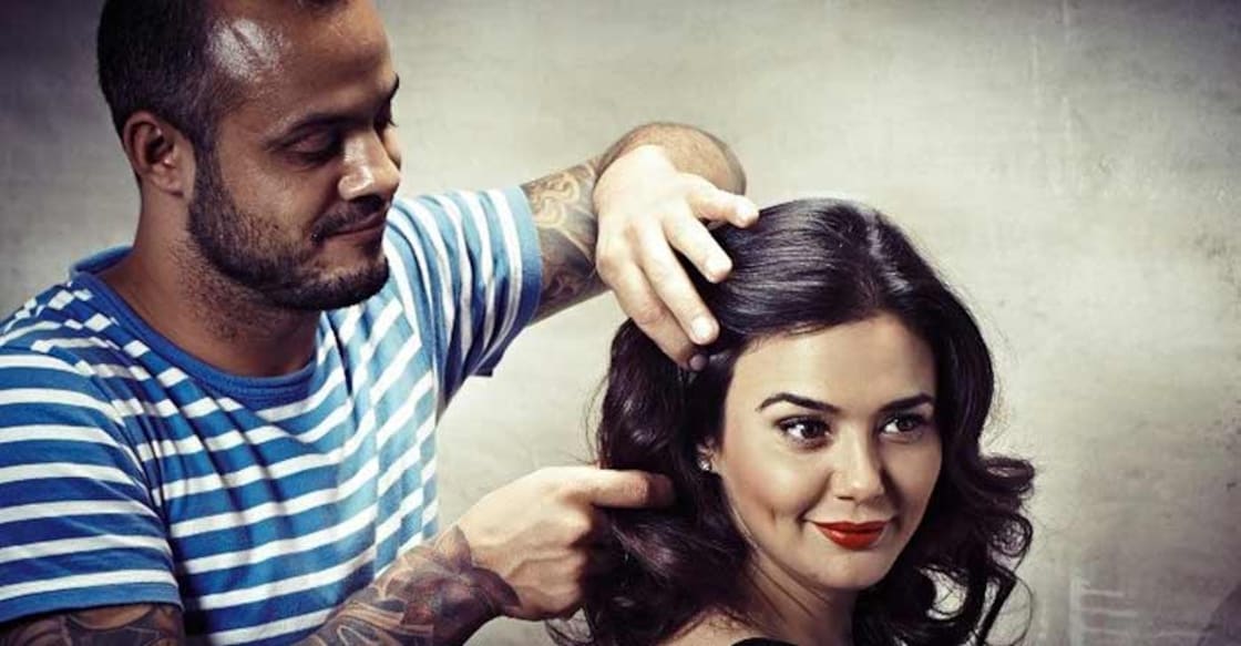 Daniel Bauer with Priety Zinta