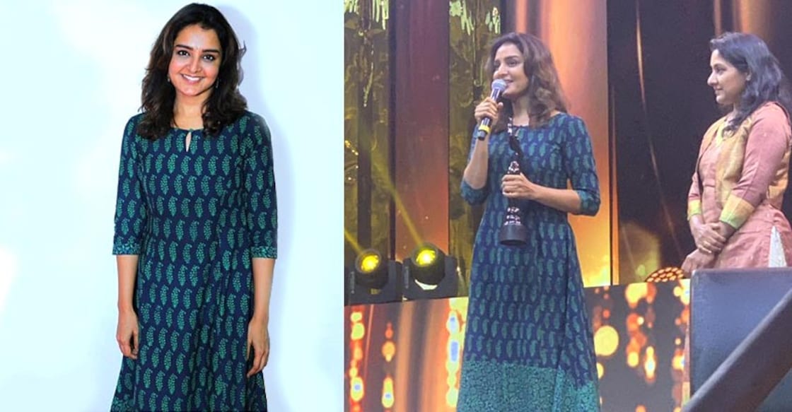 manju-warrier-cotton-kurthy