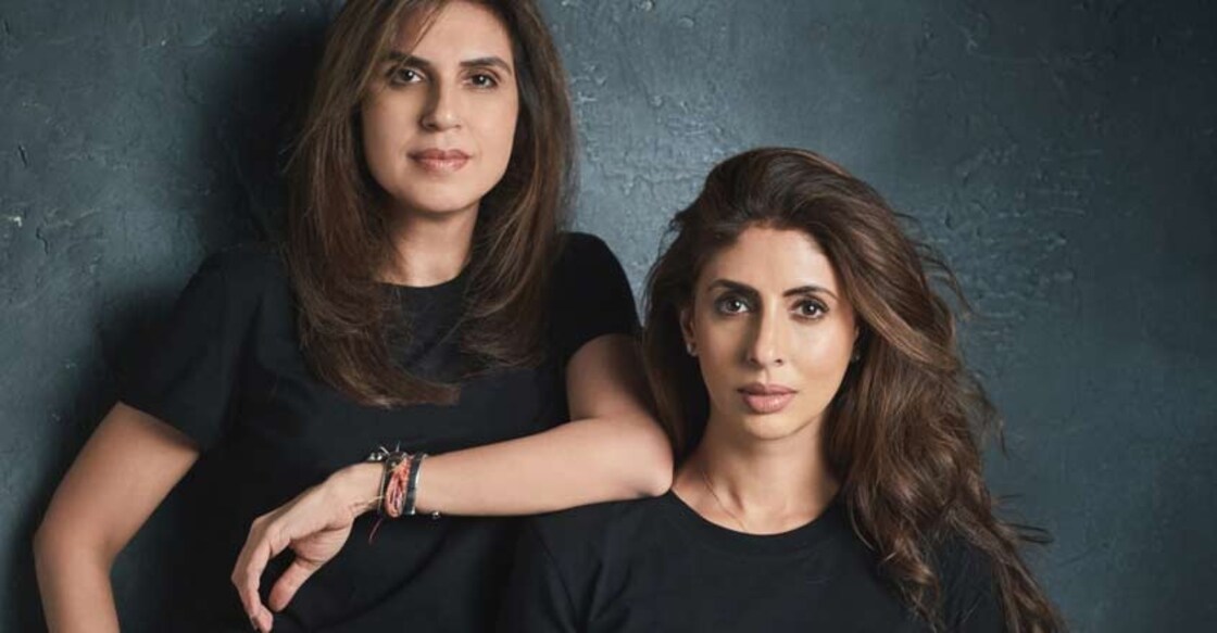 Monisha Jaising & Shweta Bachchan Nanda.
