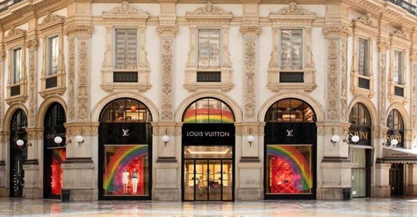 Luxury brands makes 'Rainbow' symbol of hope. Luxury brands makes 'Rainbow' symbol of hope.
