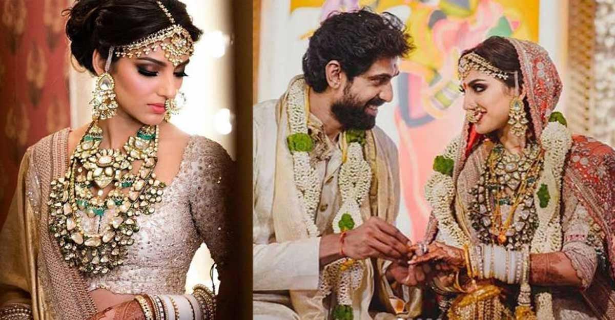 Miheekha's wedding lehenga took 10,000 hours to make