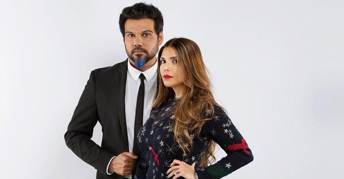 Falguni and Shane Peacock.